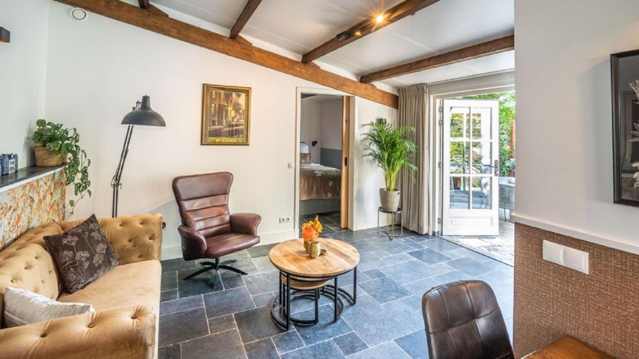 B&B Zilverstad Huisje De Veerpoort Schoonhoven Exteriör bild